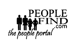 PEOPLEFIND.COM THE PEOPLE PORTAL trademark