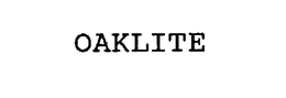 OAKLITE trademark