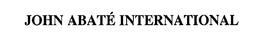 JOHN ABATE INTERNATIONAL trademark