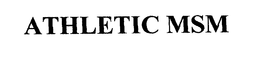ATHLETIC MSM trademark