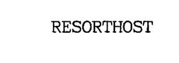 RESORTHOST trademark