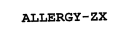 ALLERGY-ZX trademark