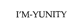 I'M-YUNITY trademark