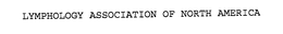 LYMPHOLOGY ASSOCIATION OF NORTH AMERICA trademark