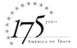 175 YEARS AMERICA ON TRACK trademark