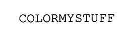 COLORMYSTUFF trademark