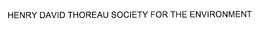 HENRY DAVID THOREAU SOCIETY FOR THE ENVIRONMENT trademark