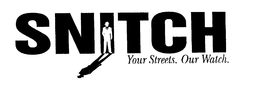 SNITCH YOUR STREETS. OUR WATCH. trademark