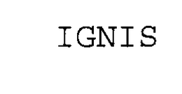 IGNIS trademark