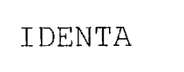 IDENTA trademark