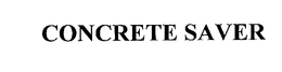 CONCRETE SAVER trademark