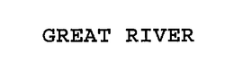 GREAT RIVER trademark