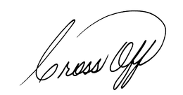CROSSOFF trademark
