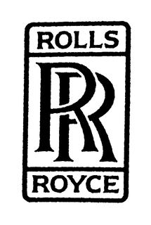 ROLLS ROYCE RR trademark