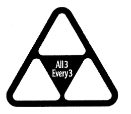 ALL 3 EVERY 3 trademark