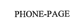 PHONE-PAGE trademark
