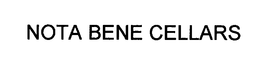 NOTA BENE CELLARS trademark