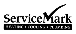 SERVICEMARK HEATING COOLING PLUMBING trademark