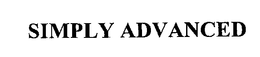SIMPLY ADVANCED trademark