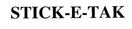 STICK-E-TAK trademark