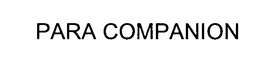 PARA COMPANION trademark