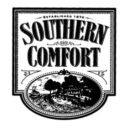 SOUTHERN COMFORT ESTABLISHED 1874 trademark