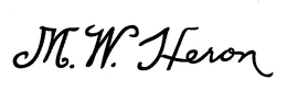 M.W. HERON trademark