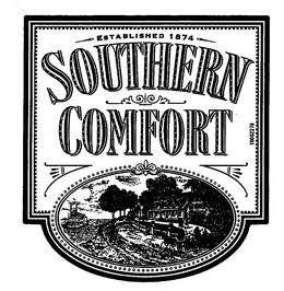 SOUTHERN COMFORT ESTABLISHED 1874 trademark
