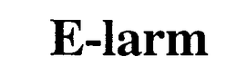 E-LARM trademark