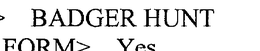 BADGER HUNT trademark