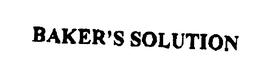 BAKER'S SOLUTION trademark