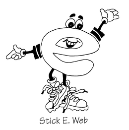 E STICK E. WEB trademark