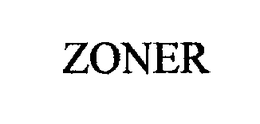 ZONER trademark