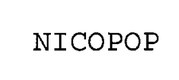NICOPOP trademark