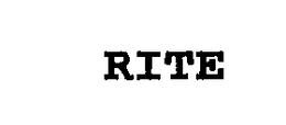 RITE trademark
