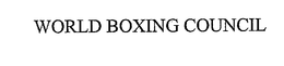 WORLD BOXING COUNCIL trademark