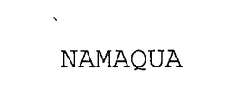 NAMAQUA trademark