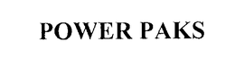 POWER PAKS trademark