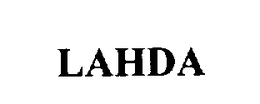 LAHDA trademark
