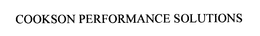 COOKSON PERFORMANCE SOLUTIONS trademark