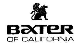 BAXTER OF CALIFORNIA trademark