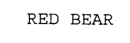 RED BEAR trademark