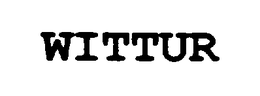WITTUR trademark