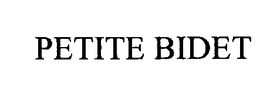 PETITE BIDET trademark