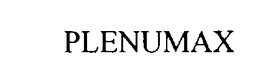 PLENUMAX trademark