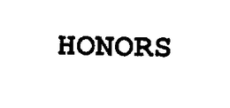 HONORS trademark