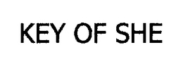 KEY OF SHE trademark