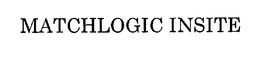 MATCHLOGIC INSITE trademark