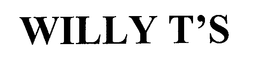 WILLY T'S trademark