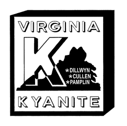 VIRGINIA KYANITE K DILLWYN CULLEN PAMPLIN trademark